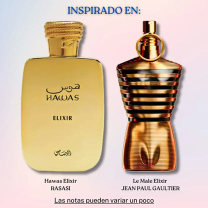 Hawas Elixir Rasasi edp 100ml Hombre